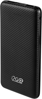 Carregador Portátil da I2GO com carga de 10000mAh - R$ 89,90