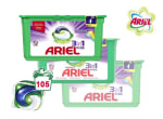 Ariel wasmiddel 3 in 1 pods color - 105 pods voor €27,95
