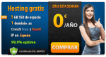 Hosting Gratis con dominio y certificado SSD