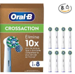 Pack de 8 brossettes pour brosse à dents électriques Oral-B Pro à 15,82€