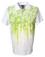 Just Cavalli polo heren wit/lime voor €22,95