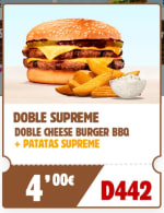 Menú burger king por solo 4€