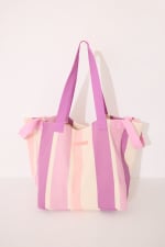 Bolso grande canva y rafia por 14,99€