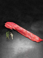 Ossenhaas. Deze zijn van Harries vlees van roserunderen, echt super mals.