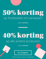 Gebruik de code voor meer dan 40% korting op alles bij Photobox!