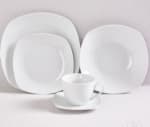 Vajilla Attimo cuadrada de porcelana de 30 piezas por $39.890