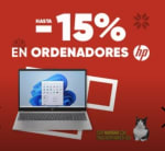 Hasta -15% en Ordenadores HP desde fnac.
