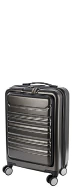Columbus Businesstrolley grijs 57 x 36 x 23 cm bij Casa