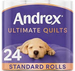 Andrex Ultimate Quilts Toilet Tissue 24 Rolls - £12.53