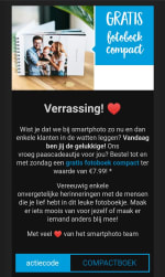 Geniet nu van een gratis fotoboek bij Smartphoto.be