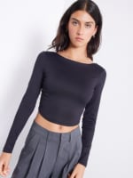 Polera Espalda Descubierta Color por $3.990
