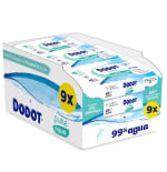 Dodot Toallitas Pure Aqua para Bebé 99% Agua 432 Toallitas por 11,93€