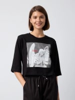 Camiseta con Estampado para Mujer por 3.99€