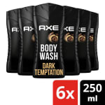 Axe Bodywash Dark Tempation 6X250ML voor €14,97 bij Wehkamp