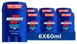 MENNEN - MARINE Deodorant Homme 24H - Stick Large - Sans Alcool - Anti-Traces - 60 ml - Lot de 6 à 13,92€