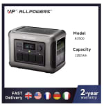 Estación ALLPOWERS de energía portátil R1500 batería LiFePO4 de 1152Wh por solo 485,02€