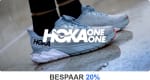 20% korting op adviesprijs van het merk Hoka One One bij Runningxpert