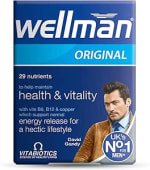 Wellman 30 Original Multivitamin Tablets for Men – £3.39