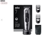 Cortapelos Braun Series 7 HC7590 Memoria SafetyLock 17 ajustes de longitud 2 peines Base de carga 50 min autonomía por solo 47€