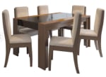 Juego de comedor Decocasa Loren + 6 sillas por $389.990