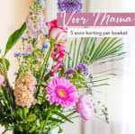 €5 korting op een Moederdag boeket bij Bloemenvandeteler