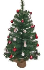 Árbol 80Cm Con 97 Tips + 33 Colgantes por $9.990