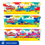 4 Latas de Masas Play-Doh por $53 en Chedraui