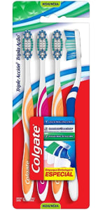 Cepillos x 4 Colgate por $25.20 en Amazon