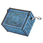 Vintage Wooden MERRY CHRISTMAS Theme Song Music Box voor €2,99 dmv code