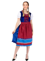 Disfraz de Tirolesa deluxe para mujer por 9,97€