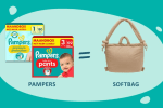 Gratis Ölend Ona Soft tas bij besteding vanaf €49,99 aan Pampers bij Bol.
