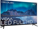 Cecotec Smart TV, Televisor LED de 40 Pulgadas Resolución Full HD A5 Series ALF50040 por 182€