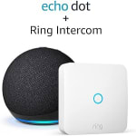 Echo Dot (5.ª generación) + Ring Intercom Amazon por 56,99€