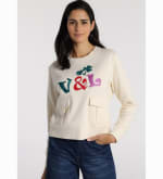 Sudadera con cuello caja VICTORIO & LUCCHINO Mujer por 15,99€