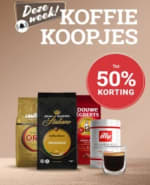 25% extra korting op veel producten bij Koffievoordeel