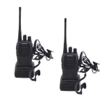 2 BF-888S Walkies Talkies Portátiles UHF 400-470MHz 16 Canales de Almacenamiento por solo 15,80€