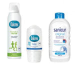 Oderex deodorant of sanicur douche crème voor €0,99