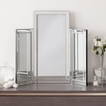Procure a Diamante dressing table mirror from Dunelm for £17.50