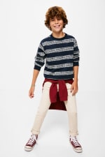 Sudadera con estampado de rayas para Peques Springfield por 4.99€