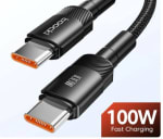Cable tipo USB C a USB C, carga rápida de 100cm por $8.89 en AliExpress