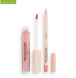 Revolution Lip Kit Set para Labios Labiales líquidos Queen a solo 1€