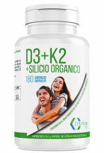 Vitamina D3, vitamina K2 y silicio orgánico para el mantenimiento de unos huesos fuertes por 7,19€