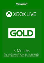 Collect a 3-month Xbox Live Gold membership via CDKeys as low as £5.99