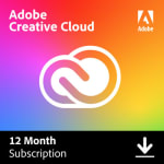 12 maanden Adobe Creative Cloud Individual (alle apps)