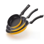Conjunto de Frigideiras com 3 Peças Techflon Nacional - R$ 37,29
