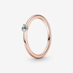 Anillo Solitario Azul Claro por 24€