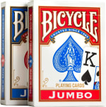 Baralho da Bicycle, modelo Jumbo - R$ 40,83