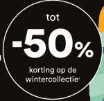 Tot 50% korting op de wintercollectie