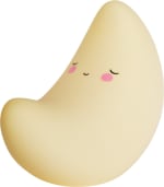 A Little Lovely Company Mini - Maanlampje - Geel voor €5,99