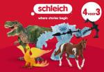 4 halen 3 betalen op individuele Schleich figuren bij Smyths Toys